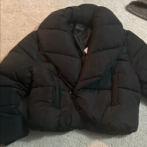 Gregory Black Puffer Jacket by Deluc